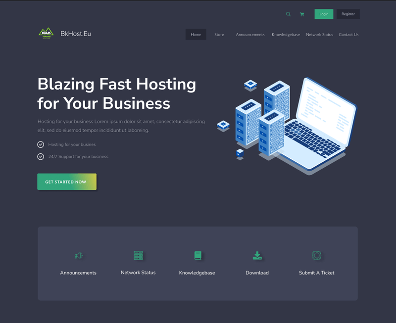 bkhost project visual