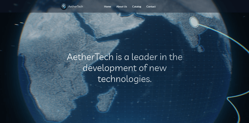 AetherTech project visual